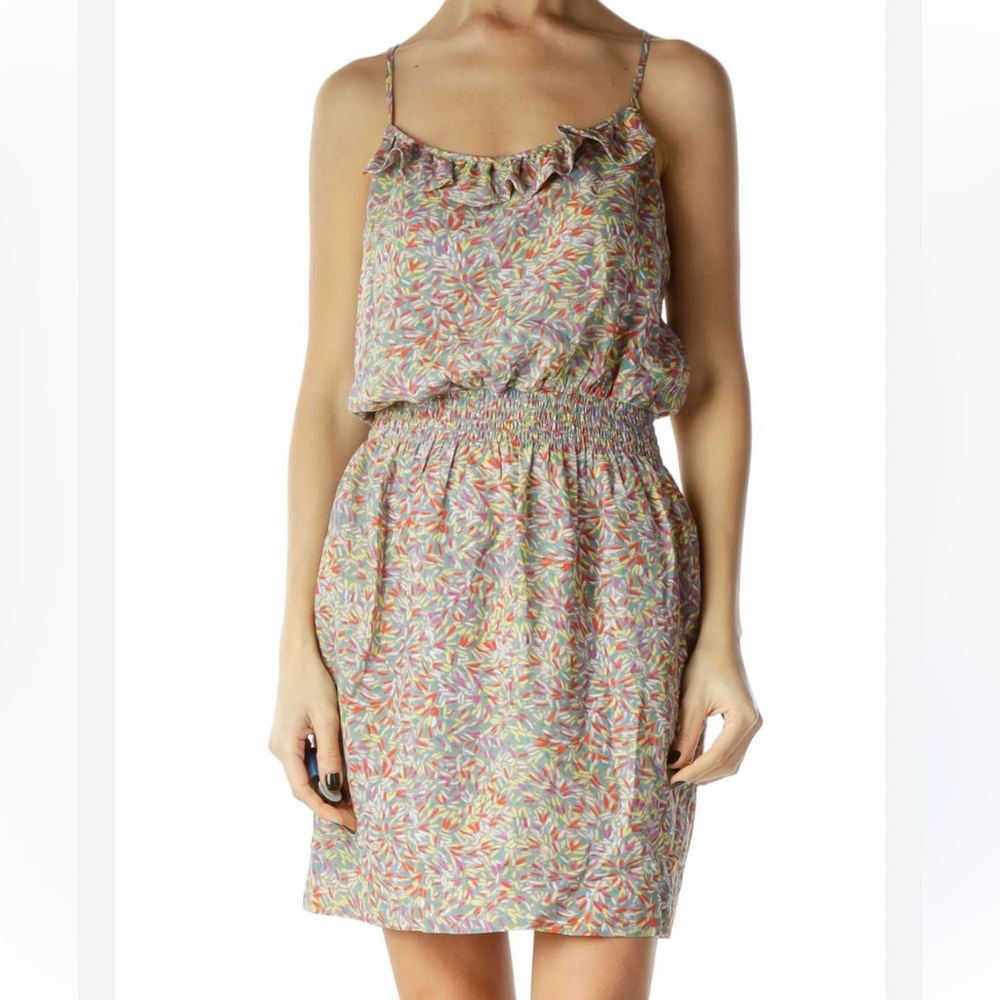 BCBGeneration Ruffled Smocked Sundress